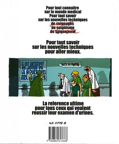 Verso de l'album Le Monde de... Tome 1 Le monde de l'hôpital