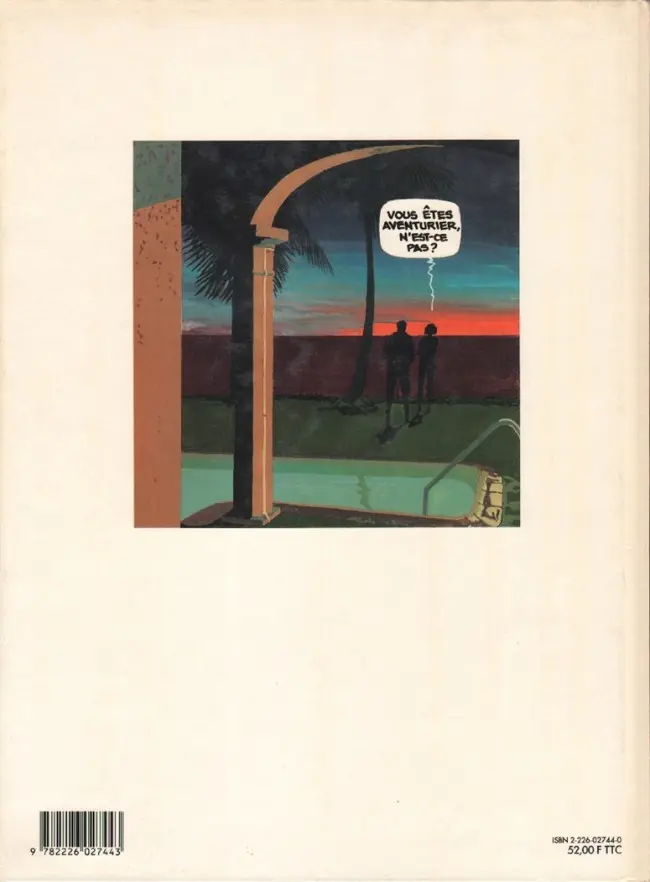 Verso de l'album Les Enquêtes de Pat Archer