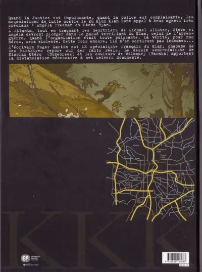 Verso de l'album Amerikkka Tome 6 Atlanta, Cité impériale
