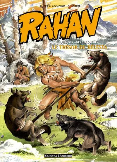 Couverture de l'album Rahan Tome 8 Le trésor de Bélesta