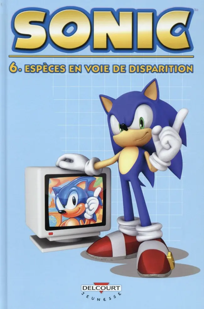 Couverture de l'album Sonic Tome 6 Espèces en voie de disparition