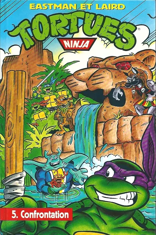 Couverture de l'album Tortues Ninja Tome 5 Confrontation