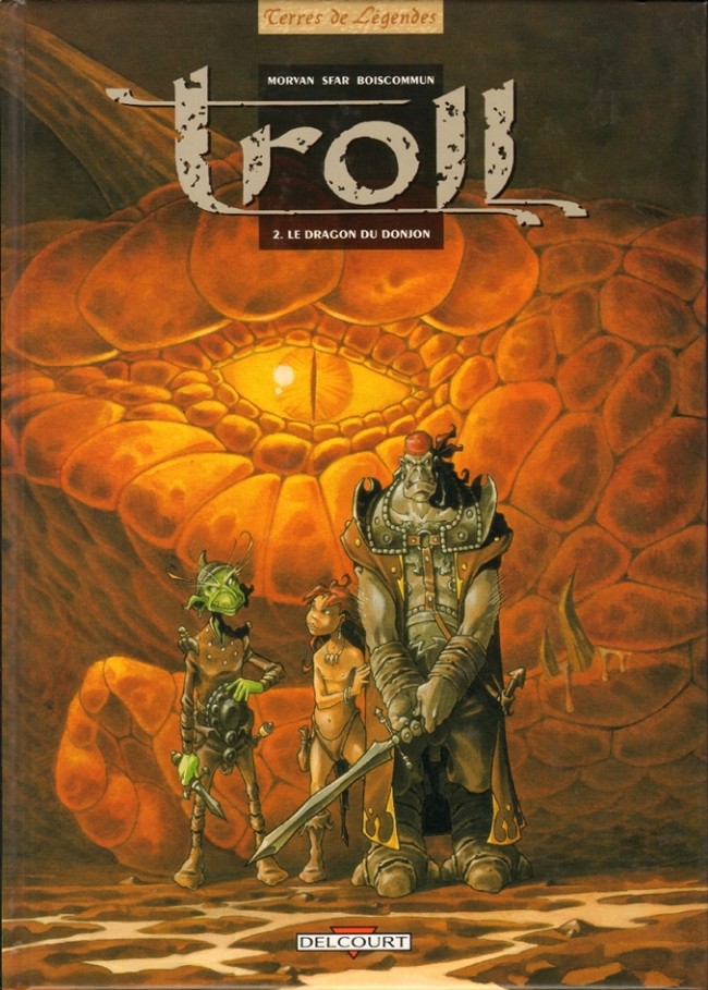 Couverture de l'album Troll Tome 2 Le dragon du donjon