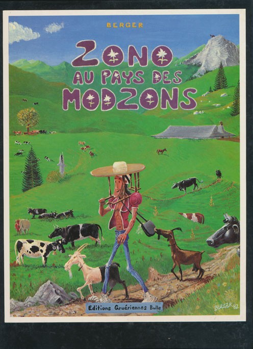 Couverture de l'album Zono Tome 1 Zono au pays des Modzons