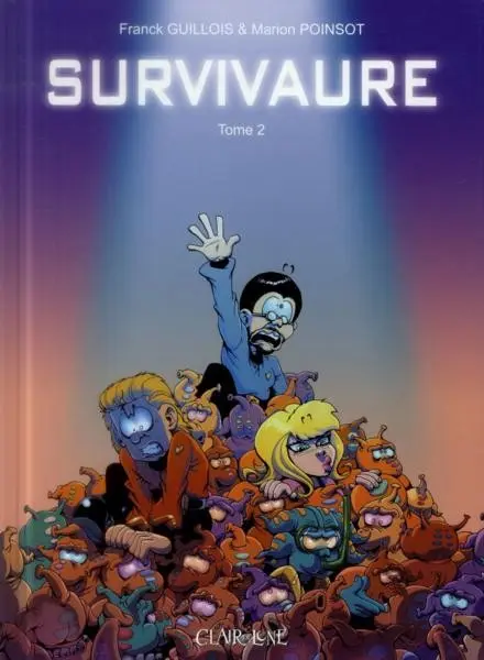 Couverture de l'album Les Aventuriers du NHL2987 Survivaure Tome 2