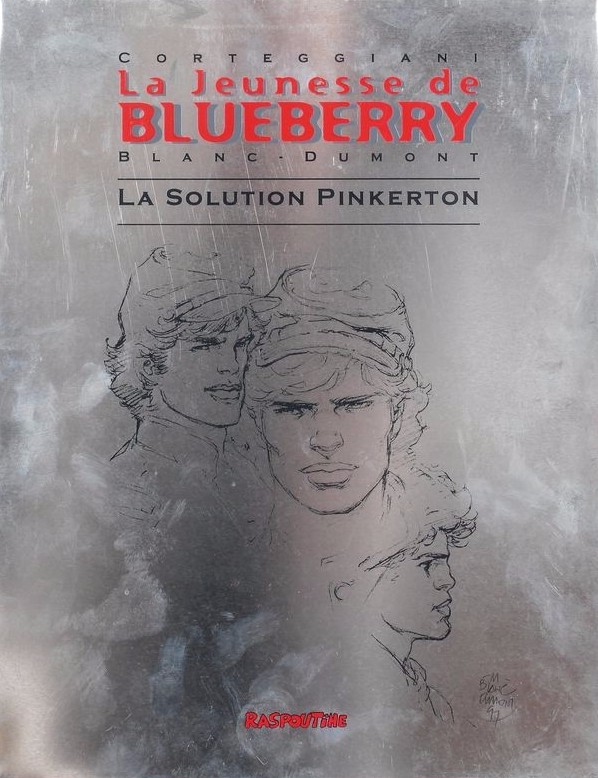 Couverture de l'album La Jeunesse de Blueberry Tome 10 La solution Pinkerton