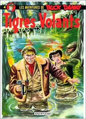 Couverture de l'album Buck Danny Tome 4 Tigres Volants