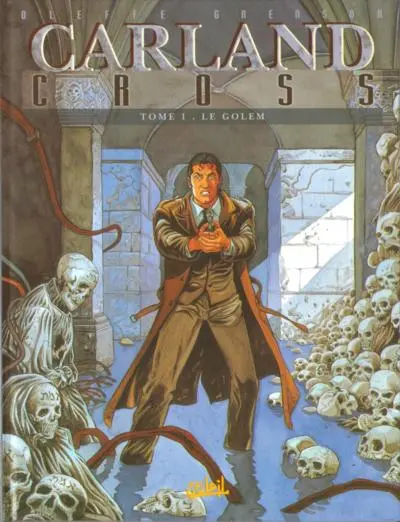 Couverture de l'album Carland Cross Tome 1 Le Golem