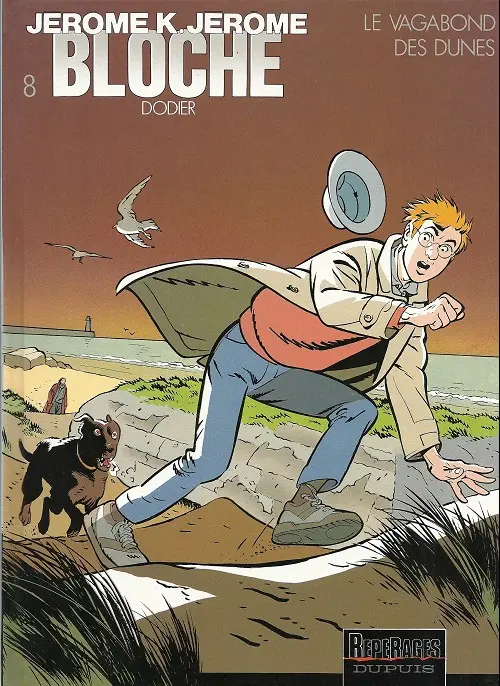 Couverture de l'album Jérôme K. Jérôme Bloche Tome 8 Le vagabond des dunes