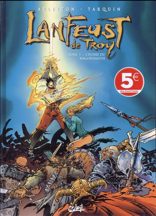 Couverture de l'album Lanfeust de Troy Tome 1 L'ivoire du Magohamoth