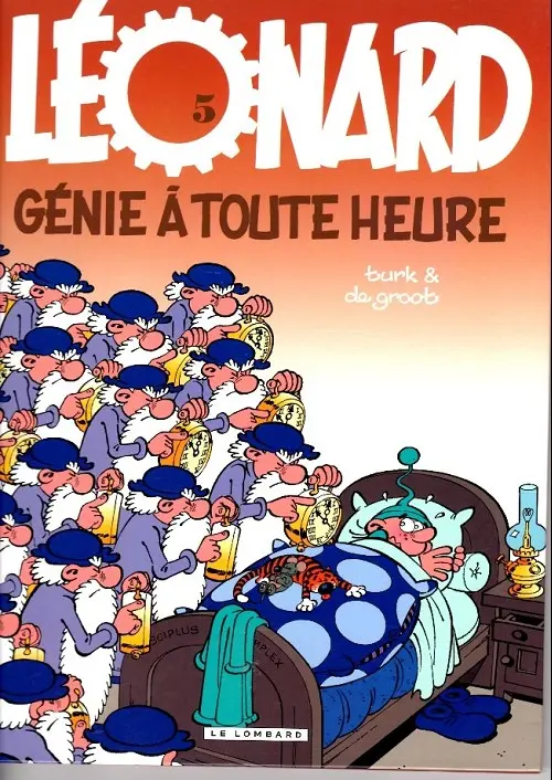 Couverture de l'album Léonard Tome 5 Génie à toute heure