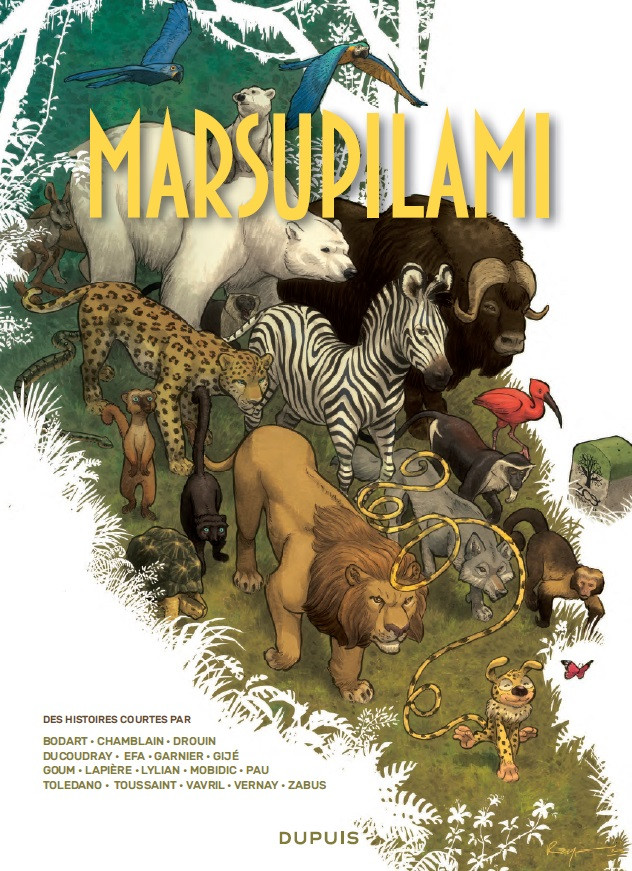 Couverture de l'album Marsupilami - Des histoires courtes par... Tome 2