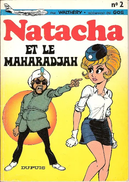 Couverture de l'album Natacha Tome 2 Natacha et le Maharadjah