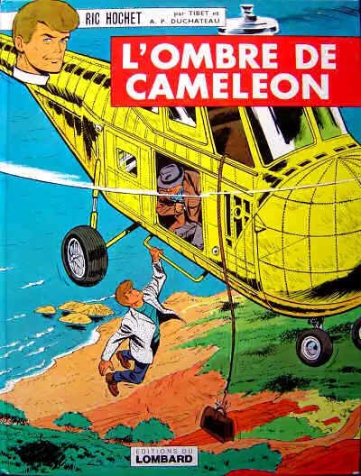 Couverture de l'album Ric Hochet Tome 4 L'ombre de caméléon
