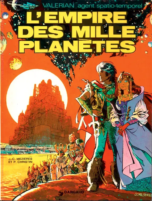 Couverture de l'album Valérian Tome 2 L'empire des mille planètes
