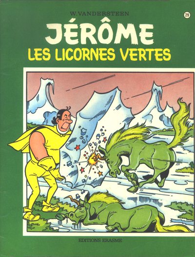 Couverture de l'album Jérôme Tome 29 Les licornes vertes