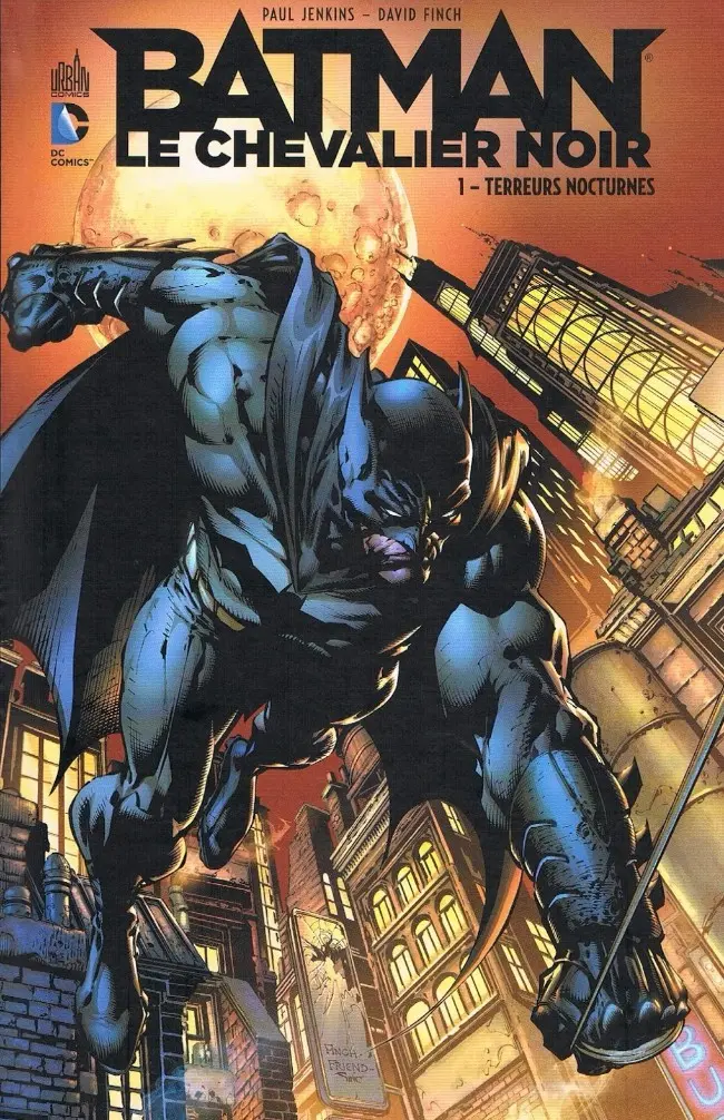Couverture de l'album Batman : Le Chevalier Noir Tome 1 Terreurs nocturnes