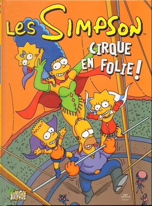Couverture de l'album Les Simpson Tome 11 Cirque en folie !