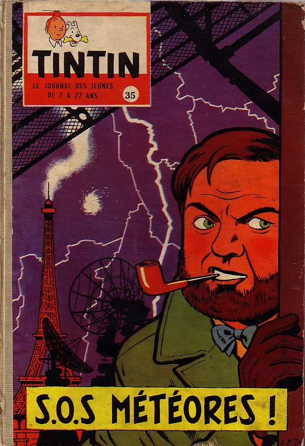 Couverture de l'album Tintin Tome 35 Tintin album du journal (n° 487 à 499)