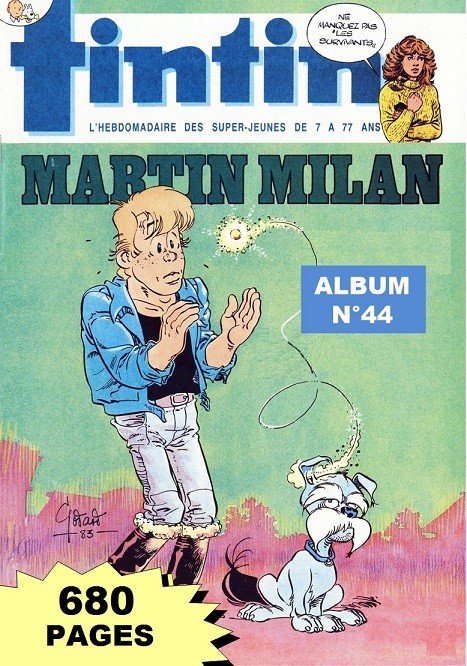 Couverture de l'album Tintin N° 44