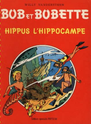 Couverture de l'album Bob et Bobette Tome 193 Hippus l'hippocampe