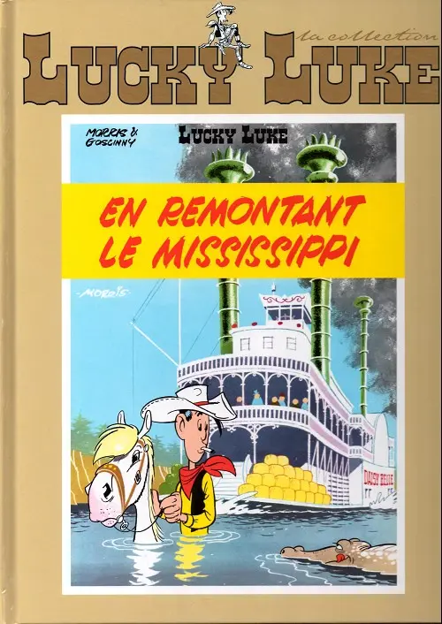 Couverture de l'album Lucky Luke La collection Tome 45 En remontant le Mississipi