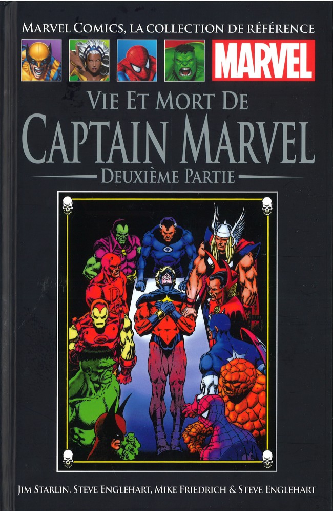 Couverture de l'album Marvel Comics - La collection de référence Tome 77 Vie et Mort de Captain Marvel - Deuxième Partie