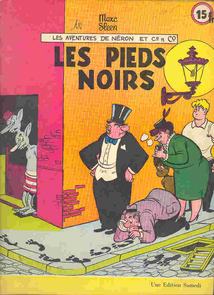 Couverture de l'album Les Aventures de Néron et Co Éditions Samedi Tome 34 Les pieds noirs