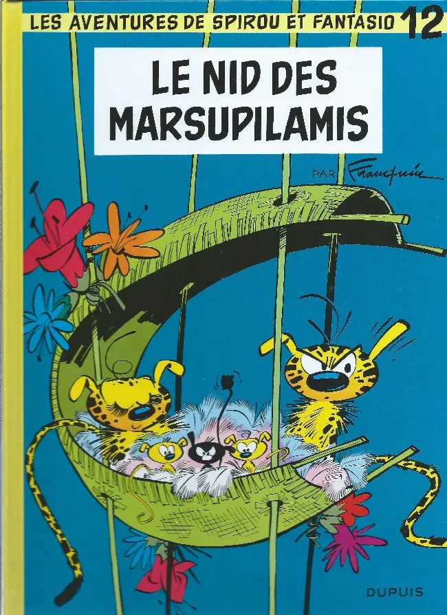 Couverture de l'album Spirou et Fantasio Tome 12 Le nid des Marsupilamis