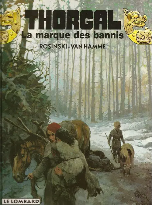 Couverture de l'album Thorgal Tome 20 La marque des bannis