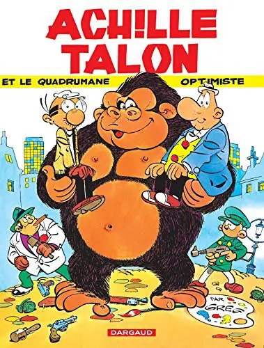 Couverture de l'album Achille Talon Tome 15 Achille Talon et le quadrumane optimiste