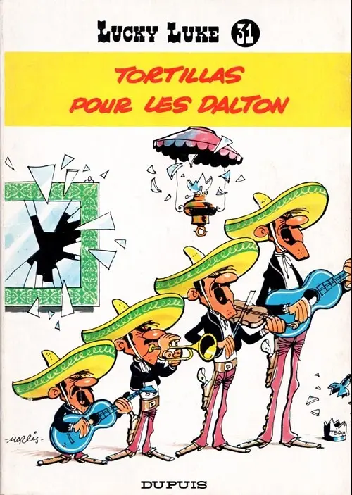 Couverture de l'album Lucky Luke Tome 31 Tortillas pour les Dalton
