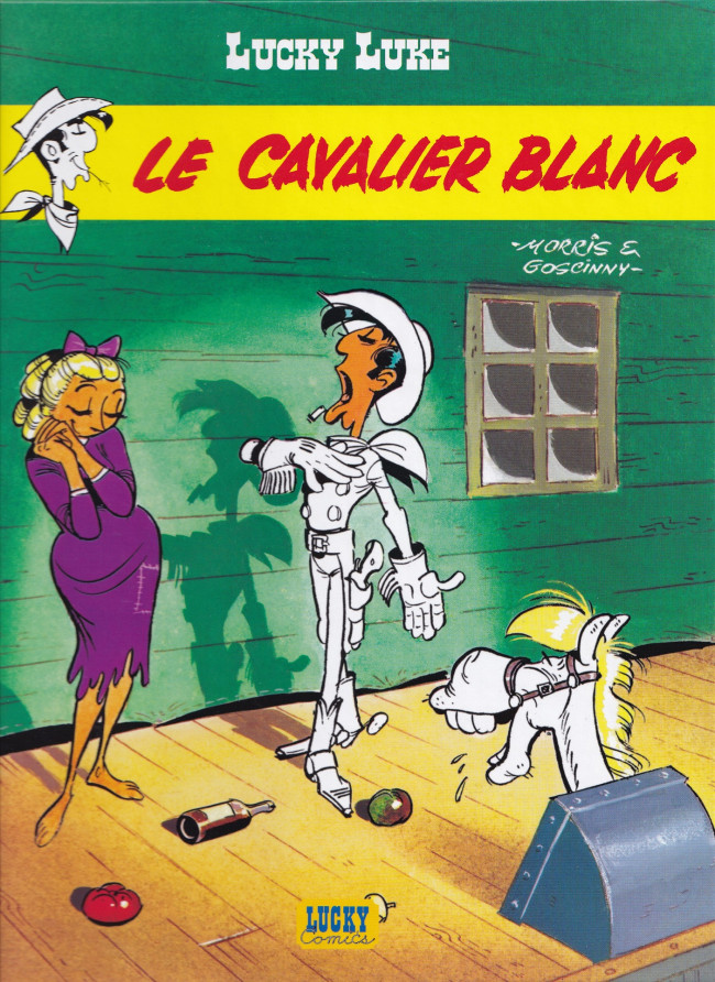 Couverture de l'album Lucky Luke Tome 43 Le cavalier blanc