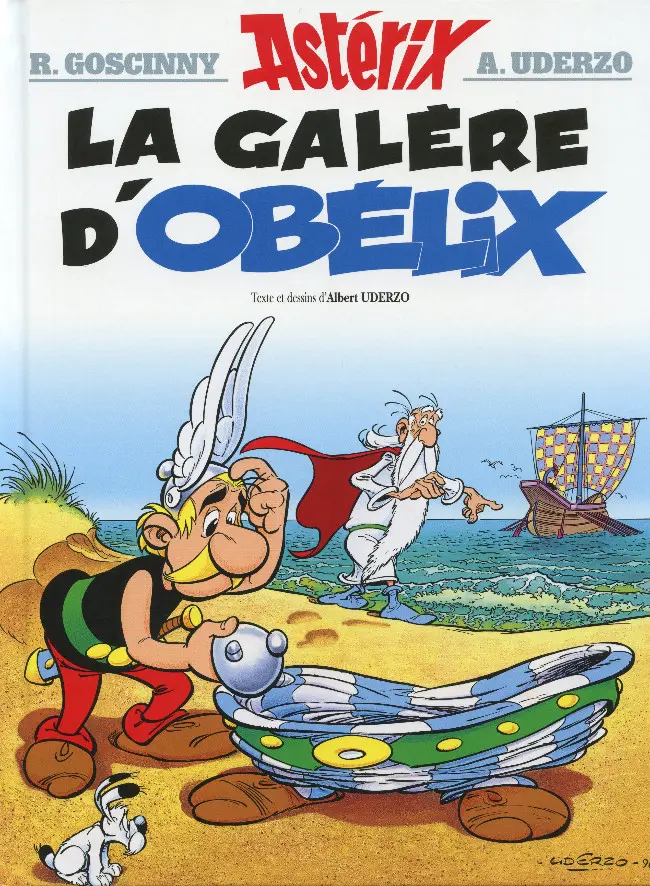 Couverture de l'album Astérix Tome 30 La galère d'Obélix