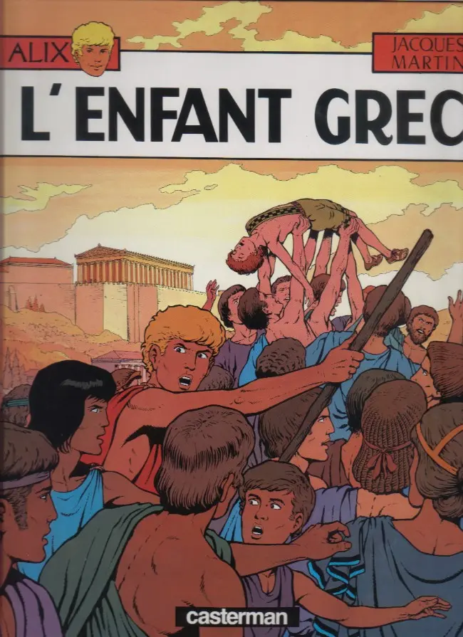 Couverture de l'album Alix Tome 15 L'enfant grec