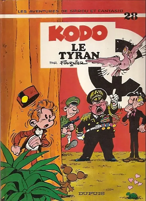 Couverture de l'album Spirou et Fantasio Tome 28 Kodo le tyran