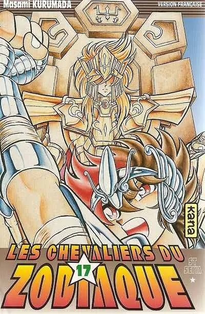 Couverture de l'album Saint Seiya - Les Chevaliers du Zodiaque 17 Le Chant d'Athéna