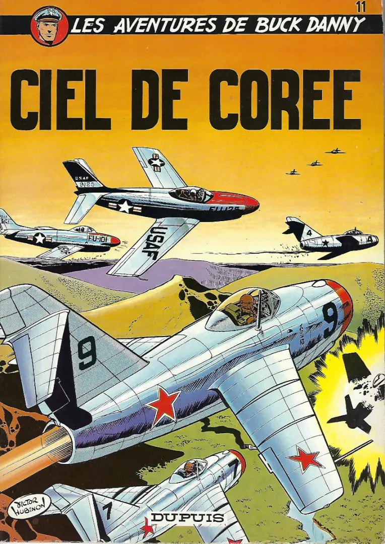 Couverture de l'album Buck Danny Tome 11 Ciel de Corée