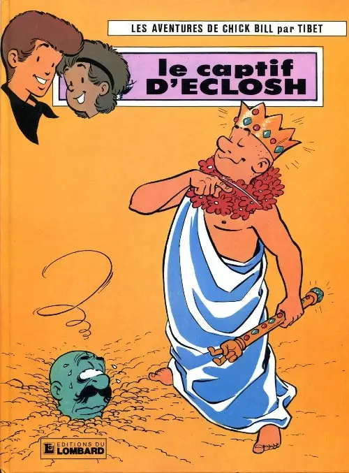 Couverture de l'album Chick Bill Tome 37 Le captif d'Eclosh