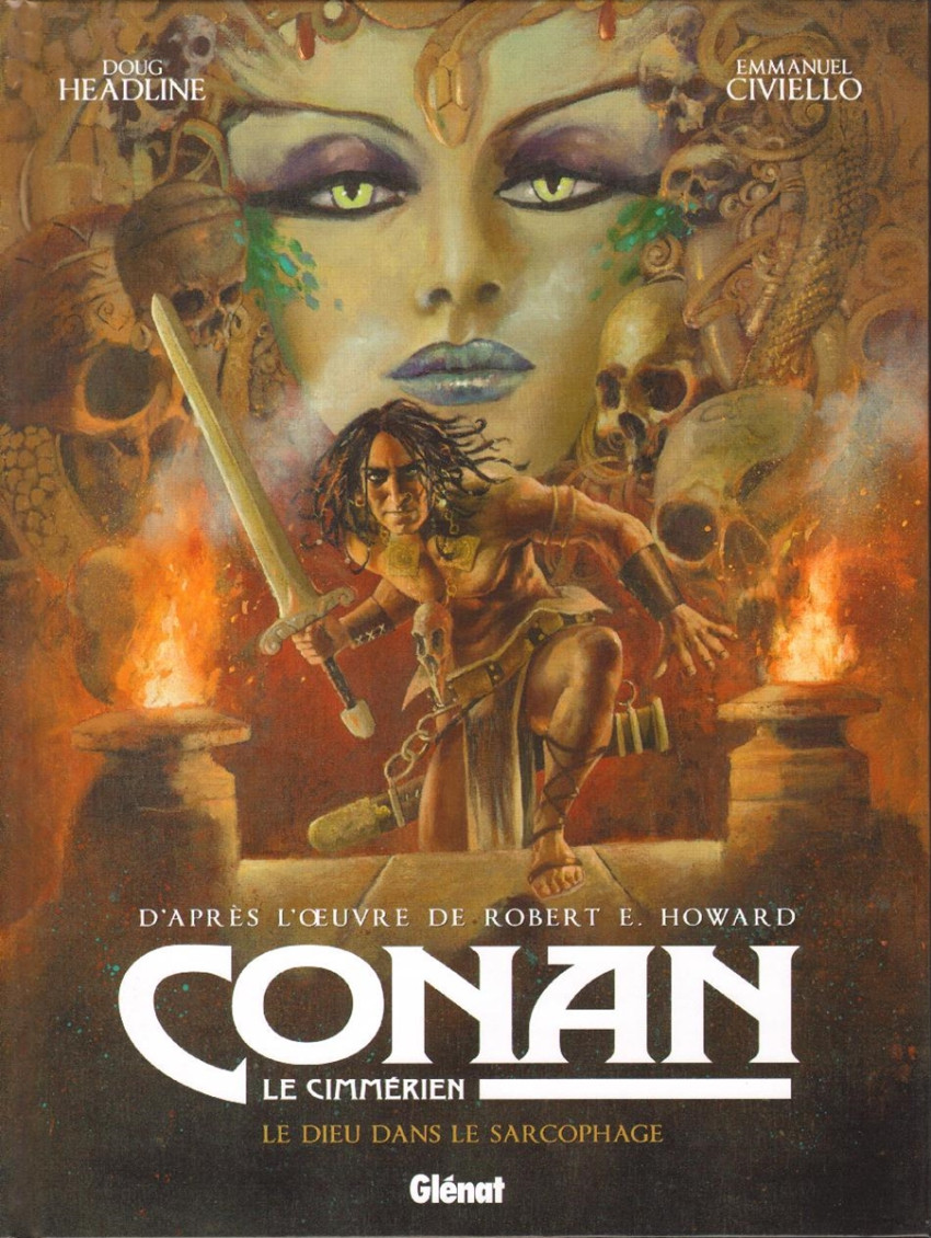 Couverture de l'album Conan le Cimmérien Tome 11 Le dieu dans le sarcophage