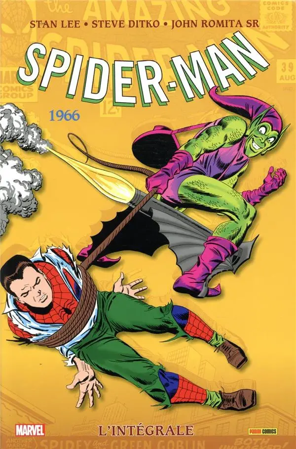 Couverture de l'album Spider-Man - L'Intégrale Tome 4 1966