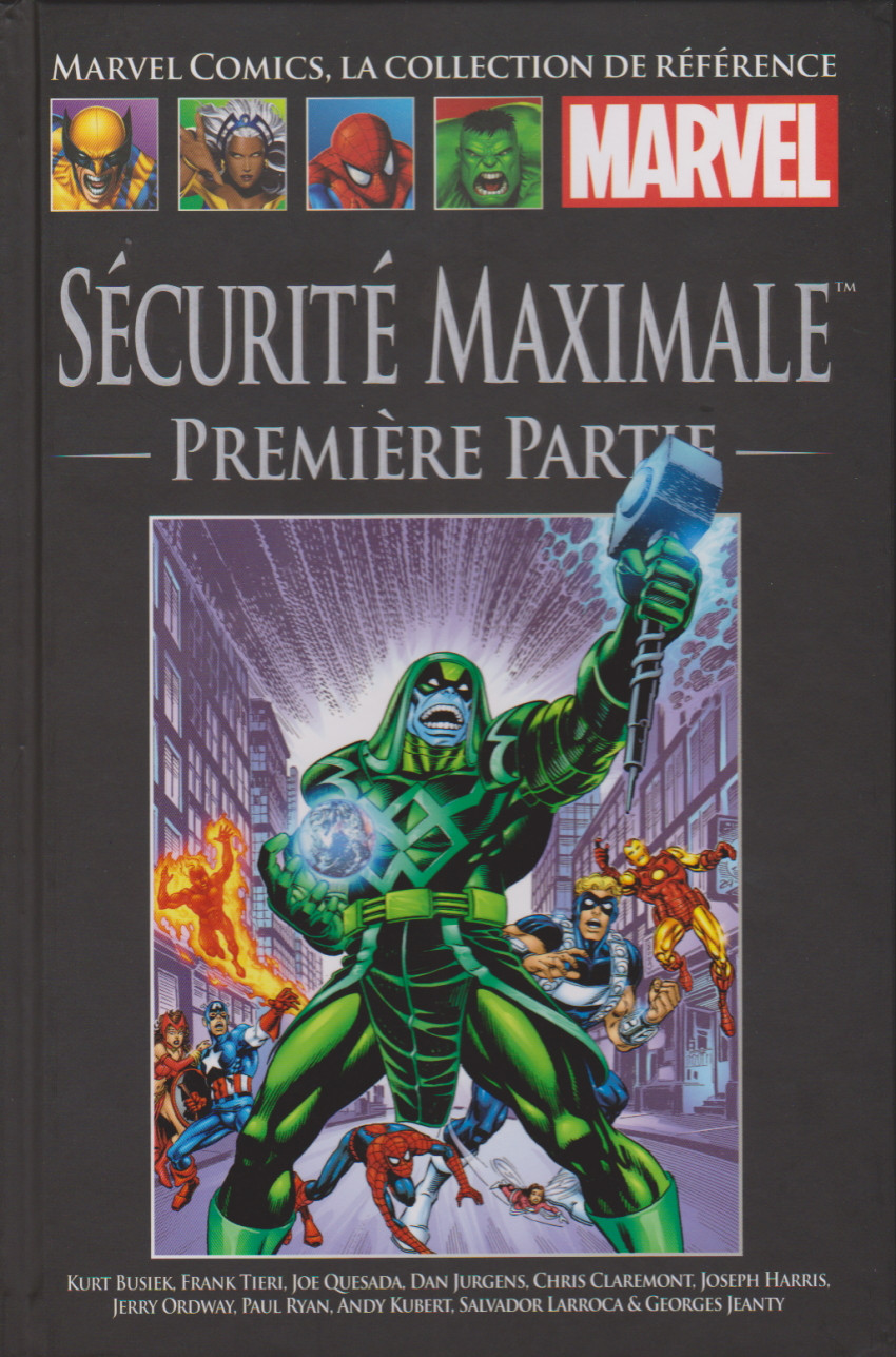 Couverture de l'album Marvel Comics - La collection de référence Tome 203 Sécurité Maximale : Première Partie