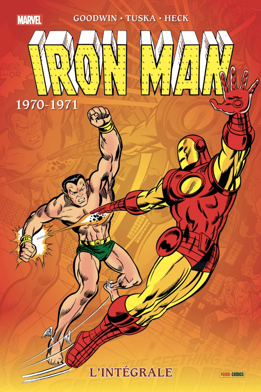 Couverture de l'album Iron Man - L'Intégrale Tome 6 1970-1971