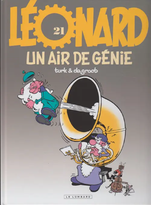 Couverture de l'album Léonard Tome 21 Un air de génie