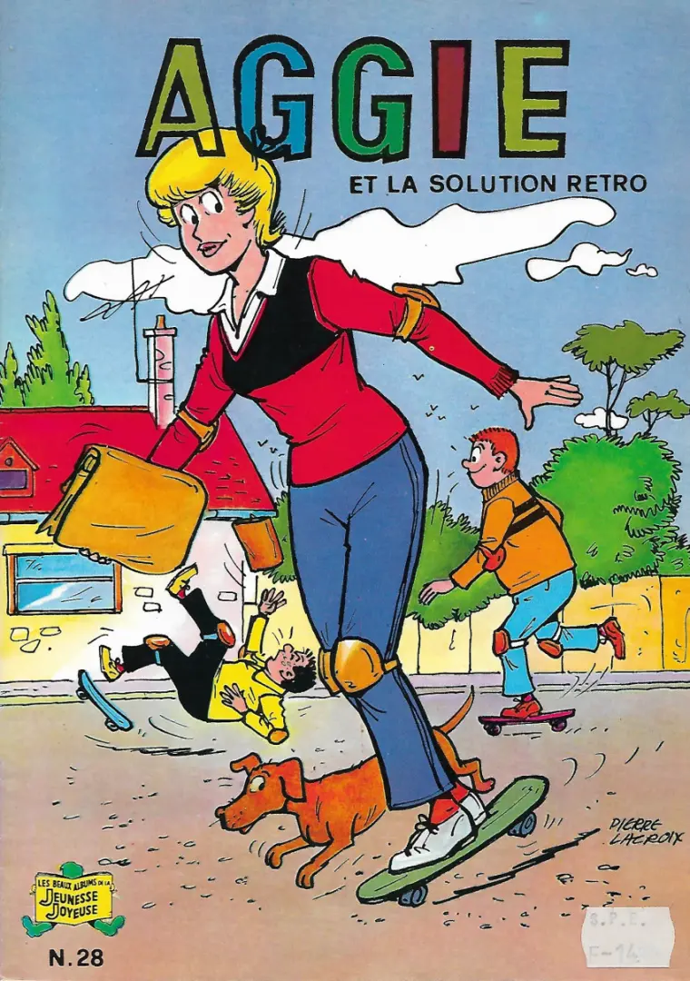 Couverture de l'album Aggie N° 28 Aggie et la solution rétro