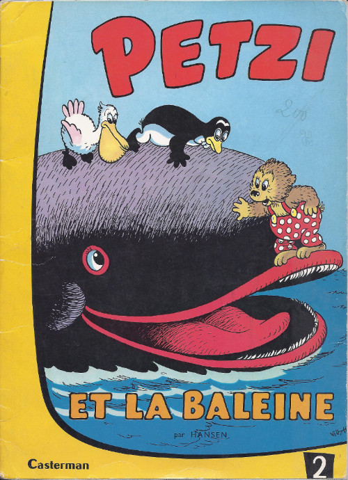 Couverture de l'album Petzi Tome 2 Petzi et la baleine