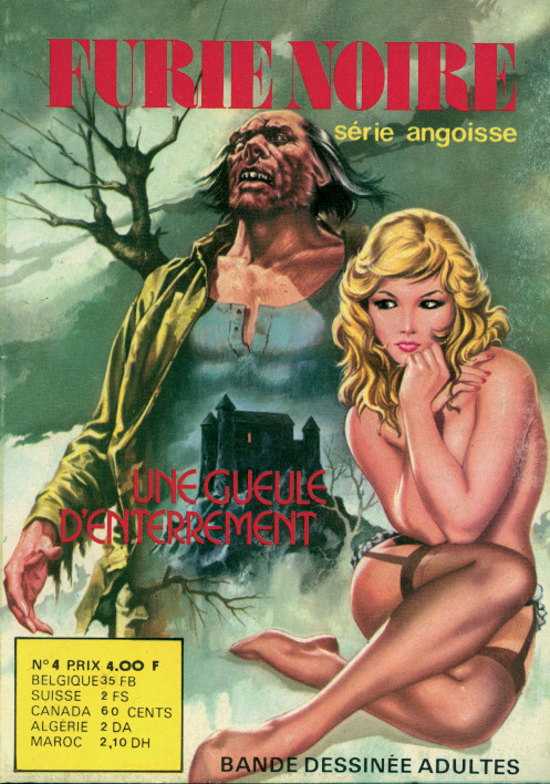 Couverture de l'album Furie Noire N° 4 Une gueule d'enterrement