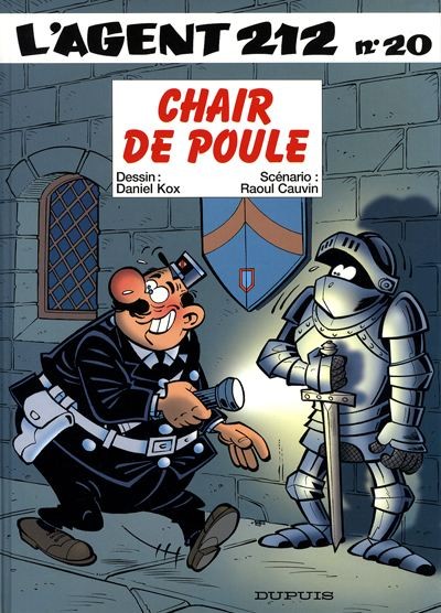 Couverture de l'album L'Agent 212 Tome 20 Chair de poule