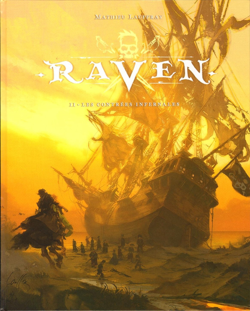 Couverture de l'album Raven Tome 2 Les Contrées infernales