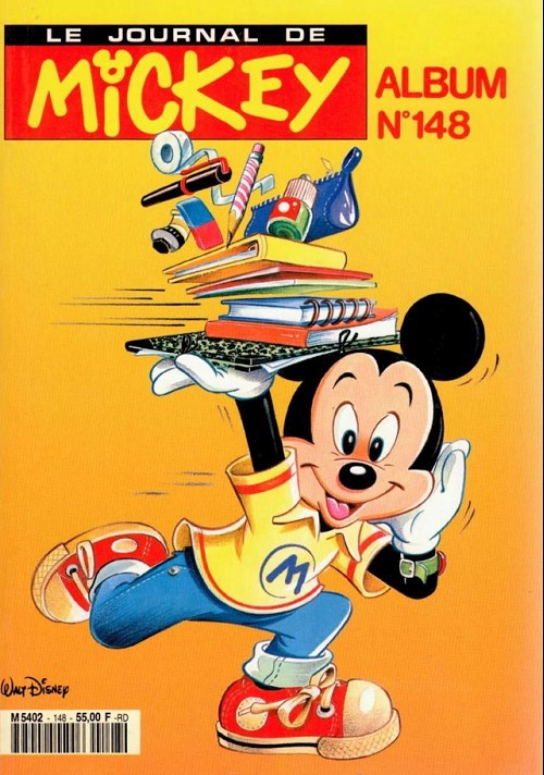 Couverture de l'album Le Journal de Mickey Album N° 148